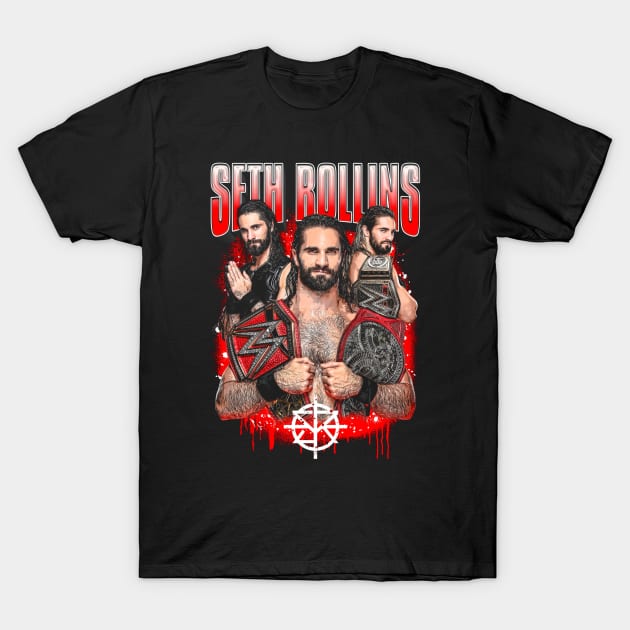 seth rollins T-Shirt by lightsdsgn